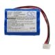 Bateria compatível para oxímetro de pulso Nellcor N560 CS-NPT550MD